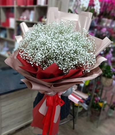 Букет цветов из: Гипсофила в Ванино