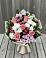 Букет цветов из: Альстромерии, Гвоздики, Розы и Хризантемы в Ванино