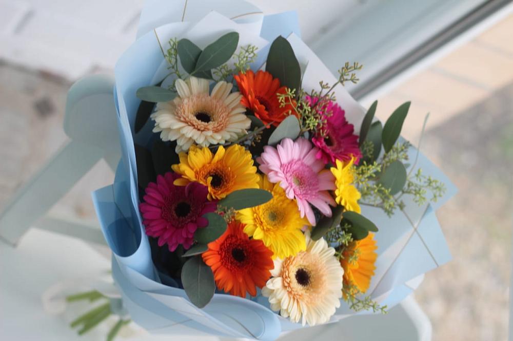 Букет цветов из: Герберы в Ванино