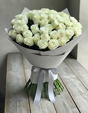 Букет 35 Белых роз в Ванино