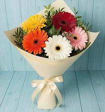 Букет цветов из:  Герберы в Ванино