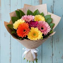Букет цветов из:  Герберы #REPLACE_PRED# Ванино