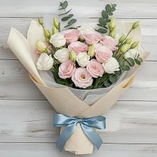 Букет цветов из:  Лизиантусы в Ванино