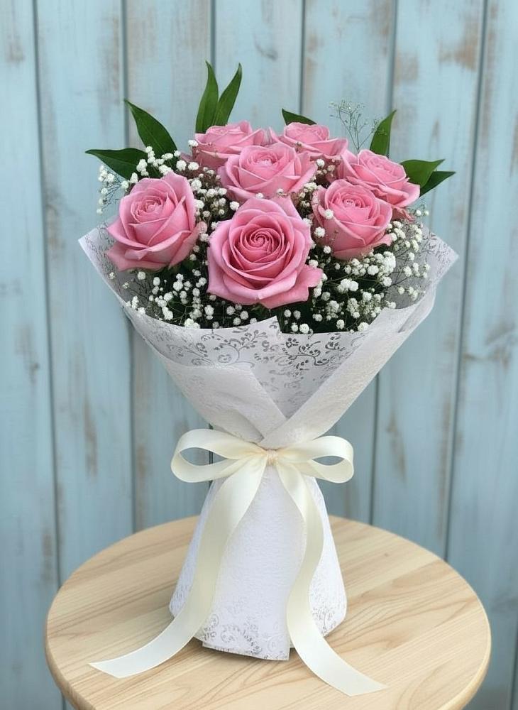 Букет цветов из: Розы в Ванино