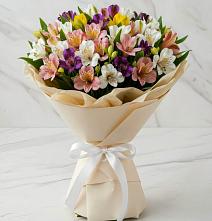 Букет цветов из:  Альстромерии #REPLACE_PRED# Ванино