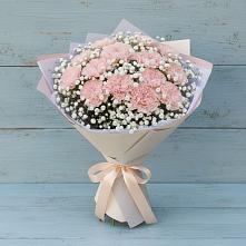 Букет цветов из:  Гвоздики #REPLACE_PRED# Ванино