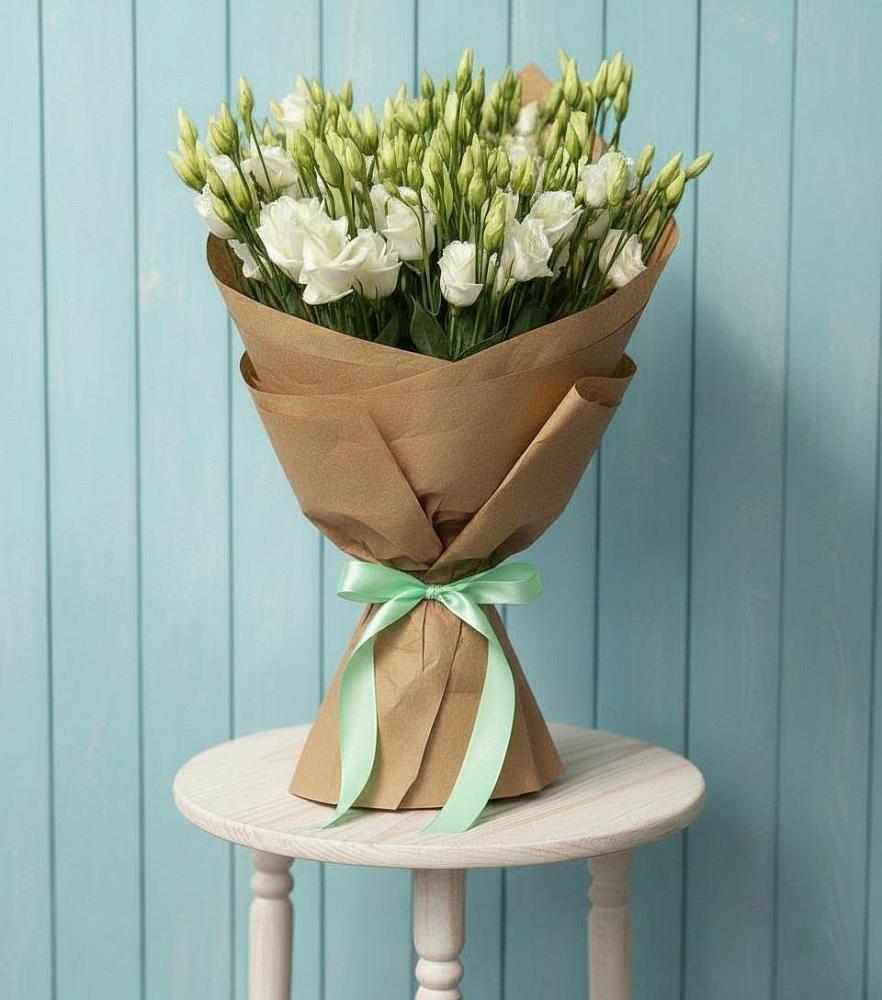 Букет цветов из: Лизиантусы в Ванино