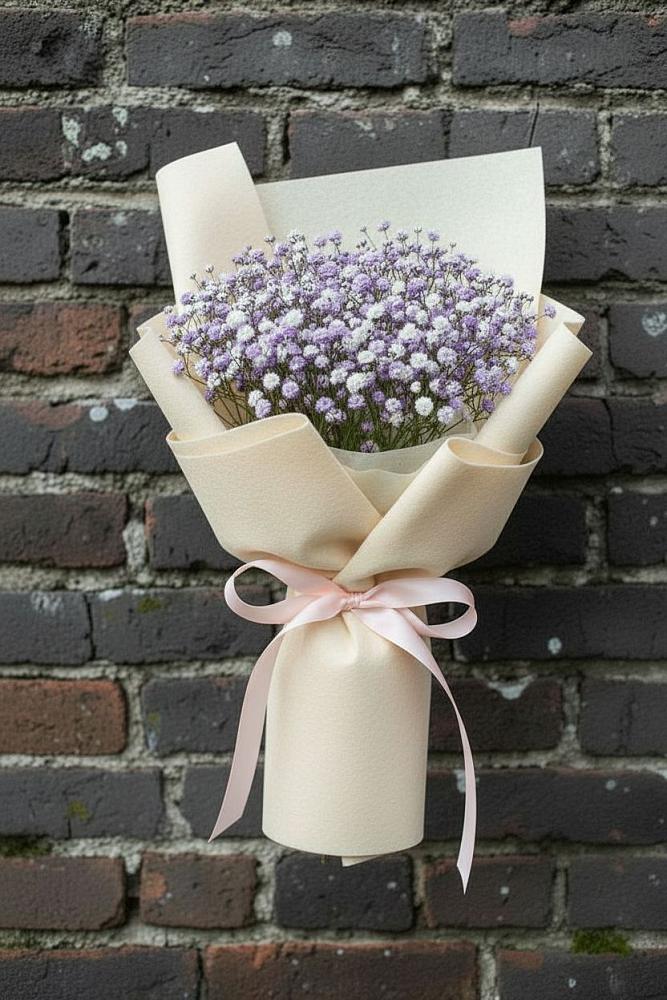 Букет цветов из: Гипсофила в Ванино