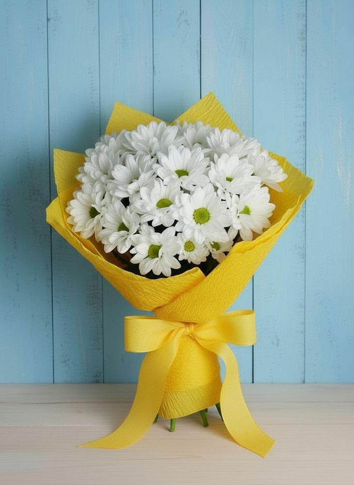 Букет цветов из: Хризантемы в Ванино