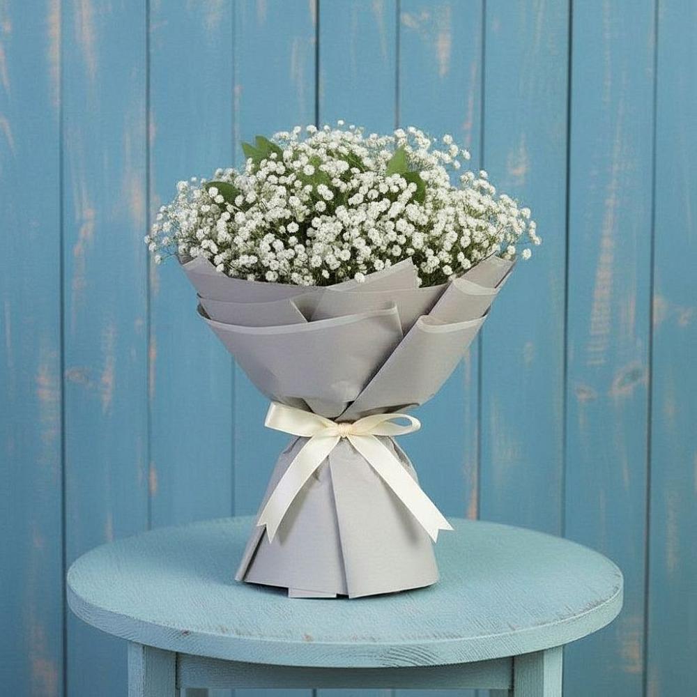 Букет цветов из: Гипсофила в Ванино