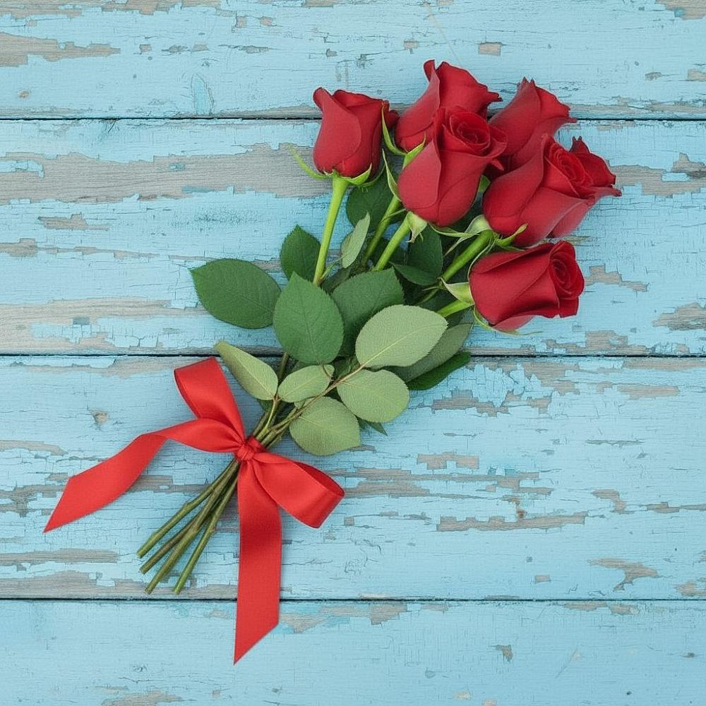 Букет Красные розы в Ванино