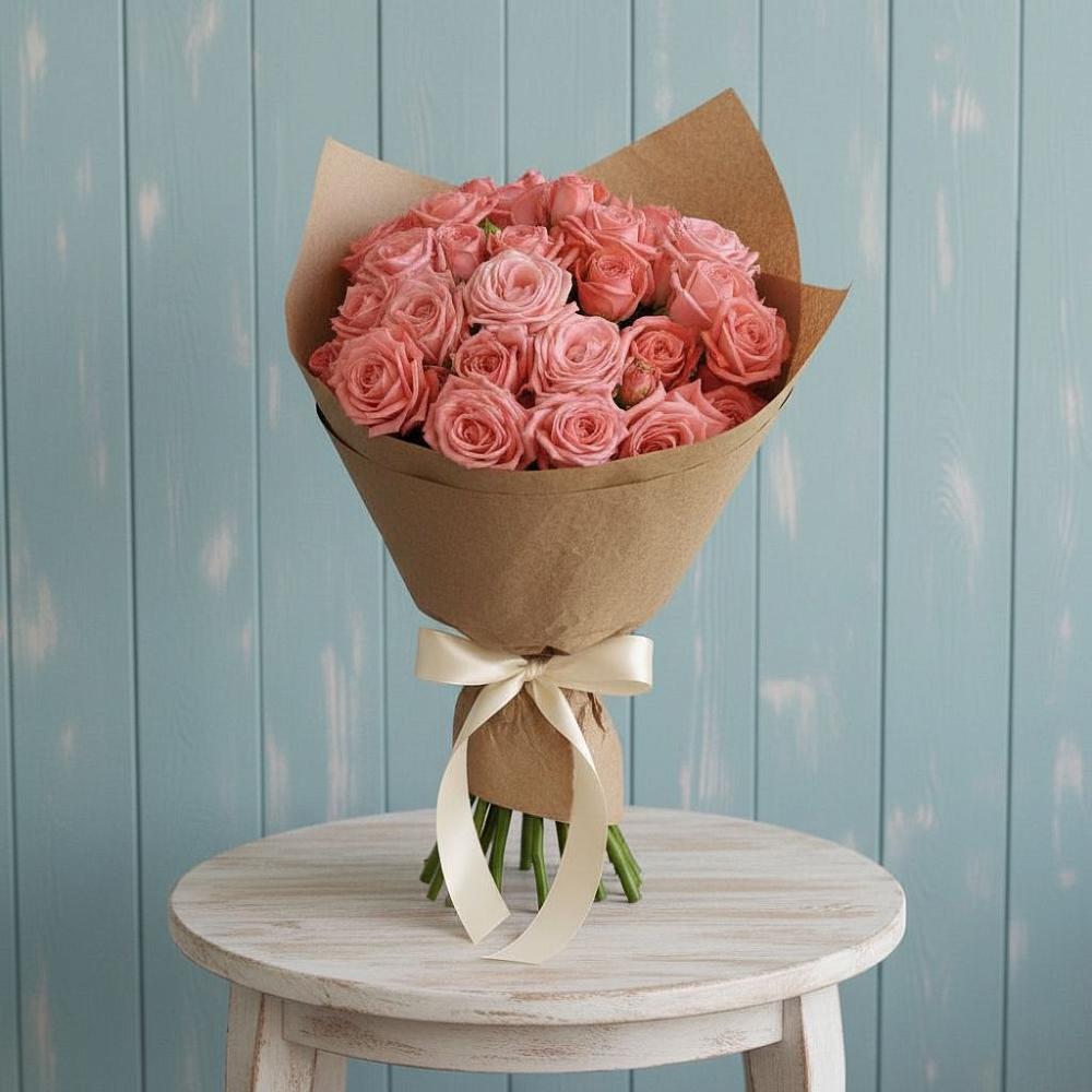 Букет цветов из: Розы в Ванино