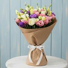 Букет цветов из:  Лизиантусы в Ванино